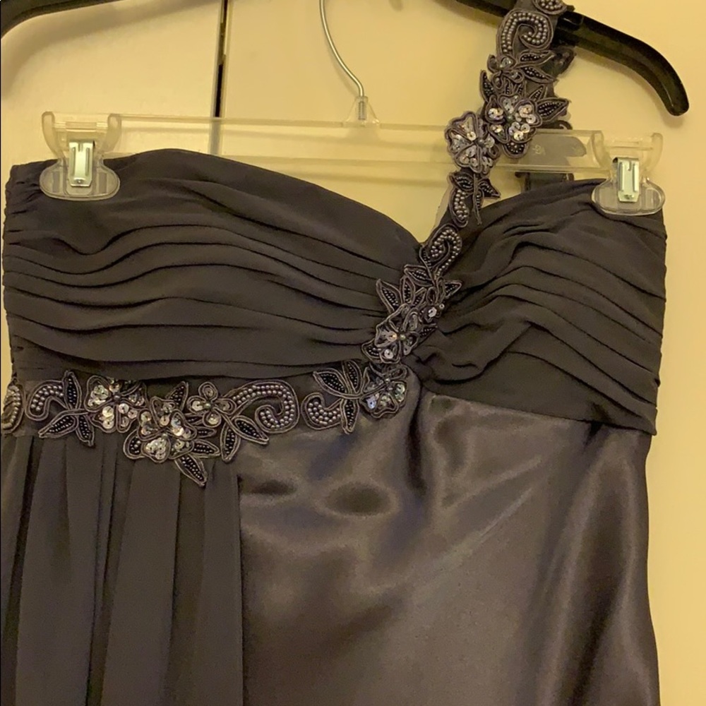 Evening above the knee dress